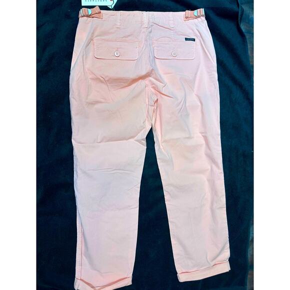 Sanctuary  Button Cuffed Pants Coral size 29 - Picture 6 of 10